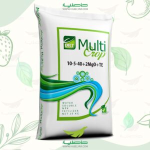 خرید کود کامل 40-05-10 مولتی کراپ 10 کیلوگرم دی آر تی - فروشگاه حاصلیار