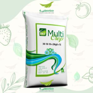 خرید کود کامل 301010 مولتی کراپ 10 کیلوگرم دی آر تی - فروشگاه کشاورزی حاصلیار